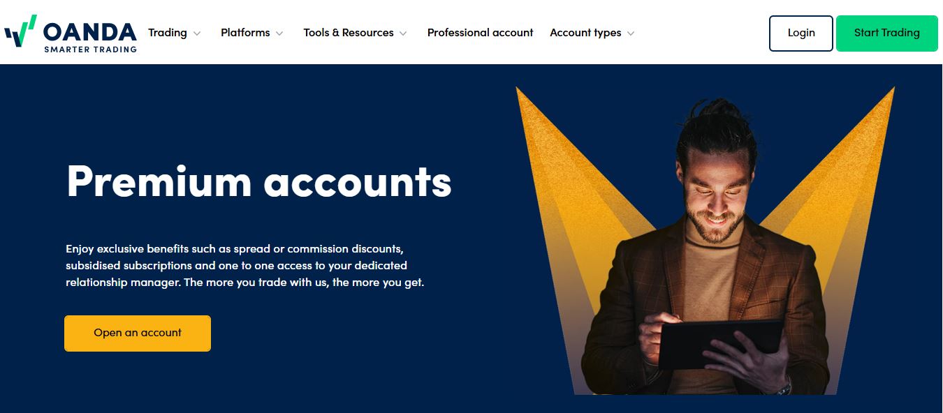 Premium Account with Broker