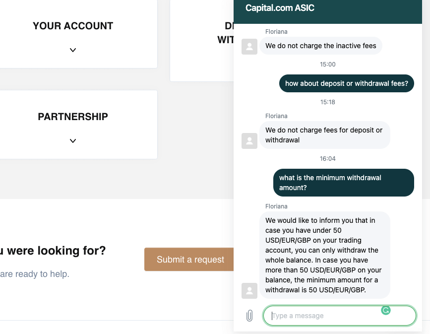 Capital.com Online Support Australia