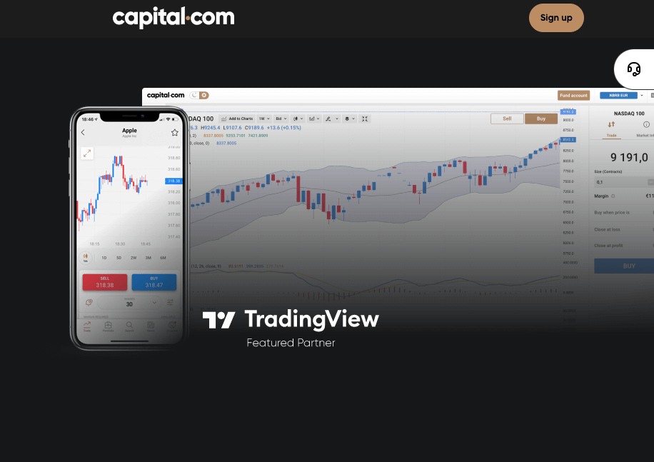 Capital.com TradingView Application