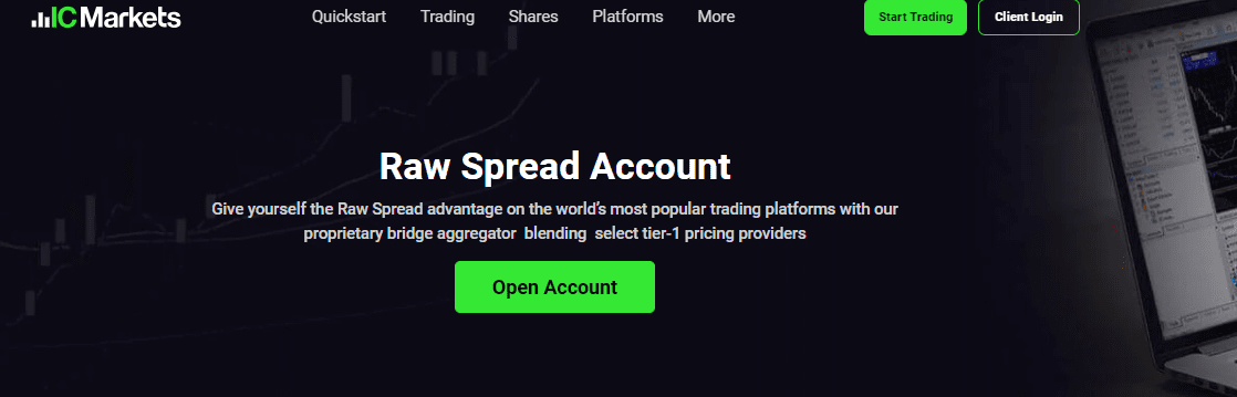 IC Markets Low Spread Account