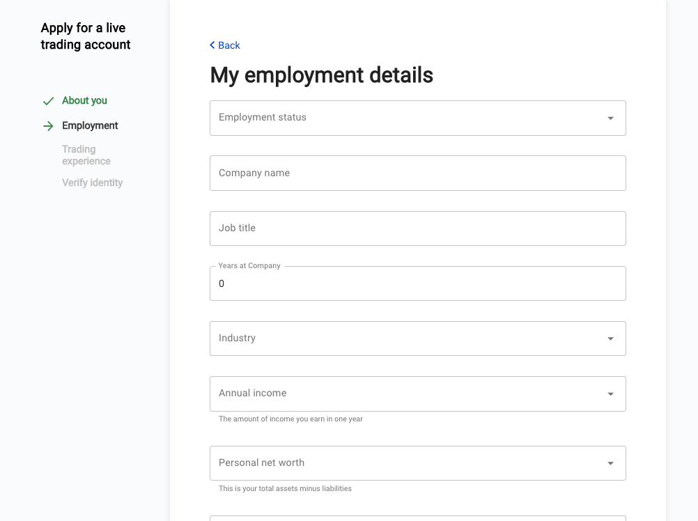 Forex Trader Employment Status