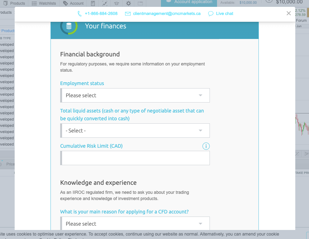 CMC Markets Trading Experience