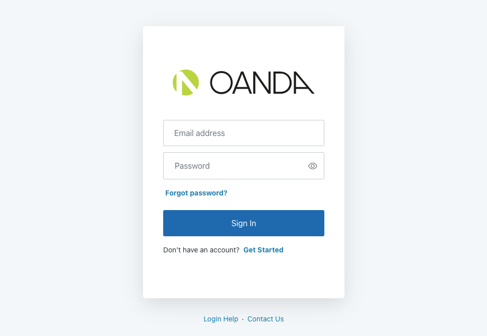 Fund OANDA Account