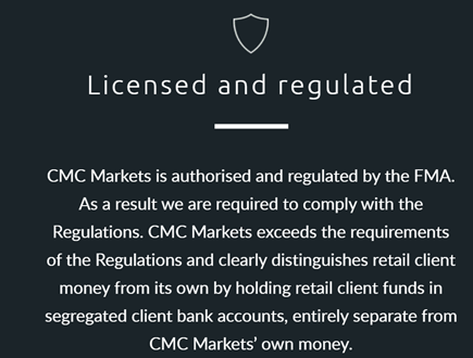 CMA Markets Regulation with FMA