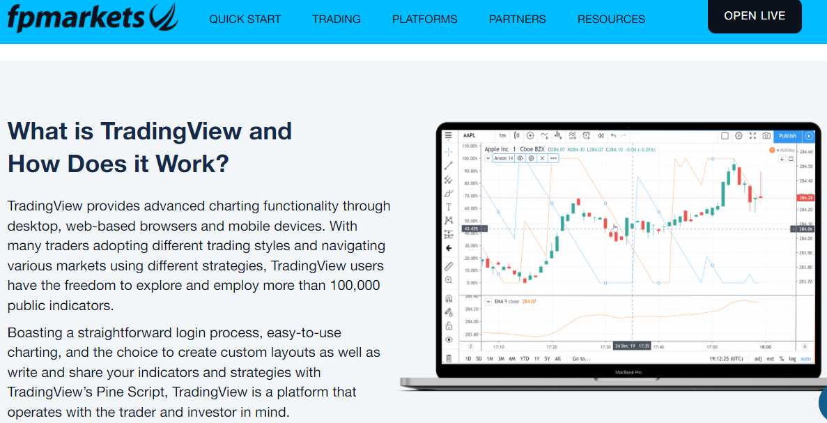 Trading Platform at Forex Broker