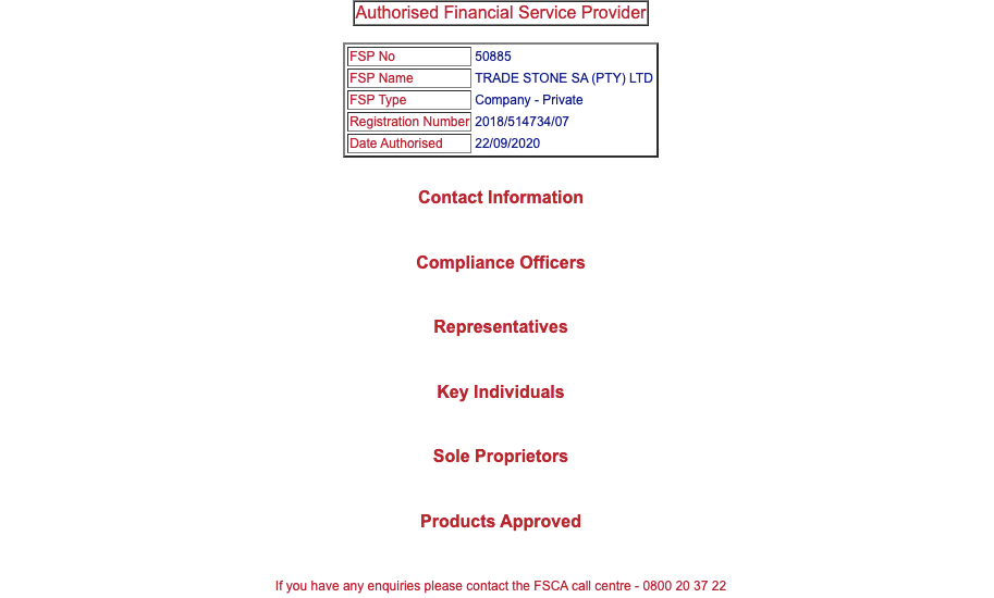 FBS Regulation with FSCA in South Africa