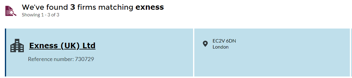 Exness FCA Regulation