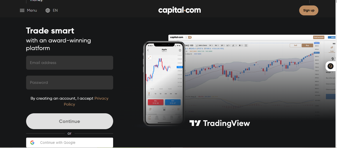 Capital.com TradingView