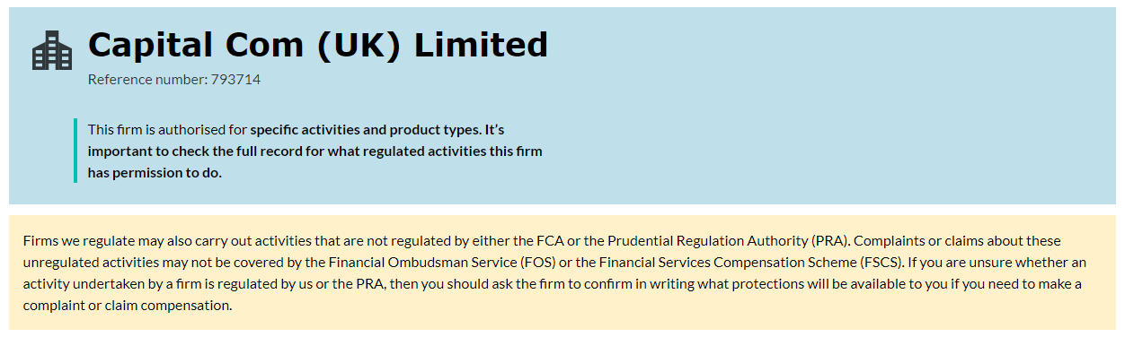 Broker FCA regulation