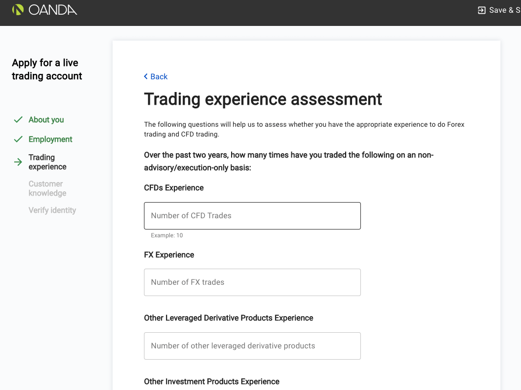 Traders Experience on OANDA UK